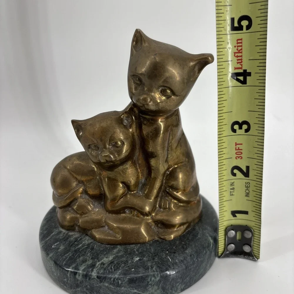 N/A brass cat